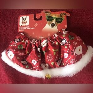 NWT Party Dog Medium /Large Neck Scrunchie